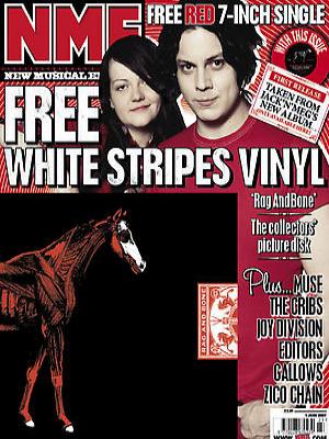 nme front cover. White Stripes Cover NME With